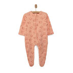 HelloBaby Yenidoğan Kız  Patikli Tulum Kız Bebek