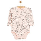 HelloBaby Kız Uzun Kol Body Kız Bebek