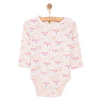 HelloBaby Kız Uzun Kol Body Kız Bebek