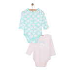 HelloBaby Kız 2li Uzun Kol Body Kız Bebek