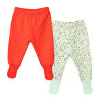 HelloBaby Kız 2li Çoraplı Pantolon metraj Kız Bebek