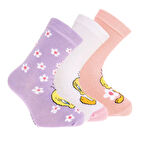 Loney Tunes Tweety Kız 3'lü Bilek Çorap Kız Bebek