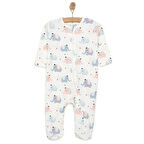 HelloBaby Yenidoğan Kız  Patikli Tulum Kız Bebek