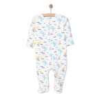 HelloBaby Yenidoğan Erkek  Patikli Tulum Erkek Bebek