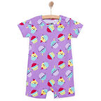 HelloBaby Yenidoğan Kız Kısa Tulum Kız Bebek