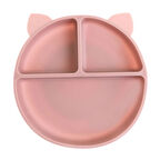 baby plus Vakumlu Silikon Mama Tabağı Lila