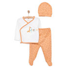 Bebbek Yenidoğan Zıbın-Şapka-Patikli Alt