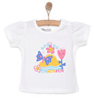 HelloBaby Basic Kız Kelebek Baskılı T-Shirt Kız Bebek