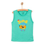 HelloBaby Basic Erkek Süper Köpek Baskılı Atlet Tshirt Erkek Bebek