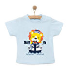 HelloBaby Basic Erkek Gemici Aslan Baskılı T-Shirt Erkek Bebek