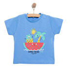 HelloBaby Basic Erkek Karpuz Baskılı T-Shirt Erkek Bebek