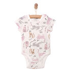 HelloBaby Kız Kısa Kol Body Kız Bebek