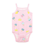 HelloBaby Kız İp Askılı Body Kız Bebek