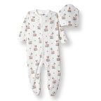 HelloBaby Yenidoğan Tulum-Şapka