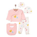 HelloBaby Kız 5li Askı Hastane Çıkışı Kız Bebek