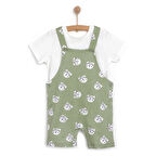 HelloBaby Basic Şort Salopet-Tshirt