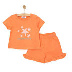 HelloBaby Motto Girl Kız Tshirt-Şort Kız Bebek