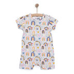 HelloBaby Kız Kısa Tulum Kız Bebek