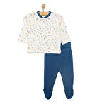 Bebetto Yenidoğan Ship Boy Hırka-Patikli Alt Erkek Bebek