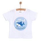 HelloBaby Baby Shark Erkek Tshirt Erkek Bebek