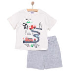 Midimod Fun World 3D Erkek Tshirt-Şort Erkek Bebek