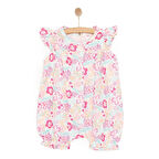HelloBaby Little Blooms Kız Kısa Tulum Kız Bebek