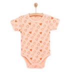 HelloBaby Kız Kısa Kol Body Kız Bebek