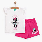 Disney Minnie Mouse Kız Tshirt-Şort Kız Bebek