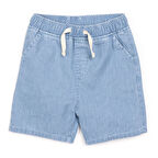 HelloBaby Cosmic Line Erkek Denim Şort Erkek Bebek