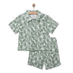 HelloBaby Tropic Summer Erkek Gömlek-Şort Erkek Bebek