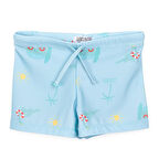 HelloBaby Dinozor Desenli Erkek Boxer Mayo Erkek Bebek