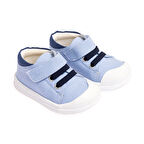 HelloBaby Erkek Bebek İlk Adım Ayakkabı Cırt Cırtlı