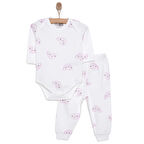 HelloBaby Unisex Kalp Body-Patiksiz Alt Unisex