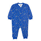 HelloBaby Erkek Bebek Uyku Tulumu 1 Tog Fermuarlı Bisiklet Yaka Uzun Kol