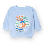 HelloBaby Erkek Bebek Sweatshirt Bisiklet Yaka Uzun Kol