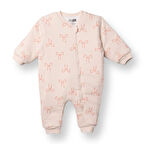 HelloBaby Kız Bebek 2.5 Tog Uyku Tulumu İnterlok Bisiklet Yaka Uzun Kol Ribanalı Paça