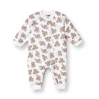 HelloBaby Erkek Bebek Uyku Tulumu 1 tog Fermuarlı Bisiklet Yaka Uzun Kol Ribanalı Paça