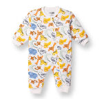 HelloBaby Erkek Bebek Uyku Tulumu 2.5 Tog İnterlok Bisiklet Yaka Uzun Kol Ribanalı Paça