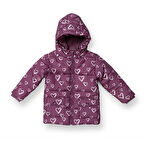 HelloBaby Kız Bebek Mont Fermuarlı Uzun Kol