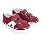 HelloBaby Unisex Bebek Spor Ayakkabı Suni Deri Cırt Cırtlı