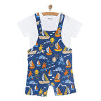 HelloBaby Basic Şort Salopet-Tshirt