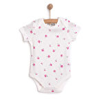 HelloBaby Jakarlı Kısa Kol Body