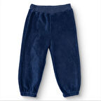 HelloBaby Erkek Bebek Polar Pantolon Modelli Yaka Atlet Kol Lastikli Paça