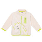 HelloBaby Erkek Bebek Polar Hırka Fermuarlı Cepli Uzun Kol