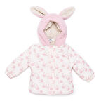 Midimod Kız Bebek Mont Fermuarlı Çıtçılı Uzun Kol