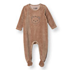 HelloBaby Yenidoğan Kadife Patikli Tulum