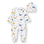 HelloBaby Yenidoğan Tulum-Şapka