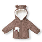 Midimod Erkek Bebek Mont Fermuarlı Uzun Kol