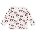 HelloBaby Uzun Kol Tshirt Happy Animals Bisiklet Yaka