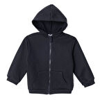 HelloBaby Erkek Bebek Kapüşonlu Hırka Fermuarlı Uzun Kol